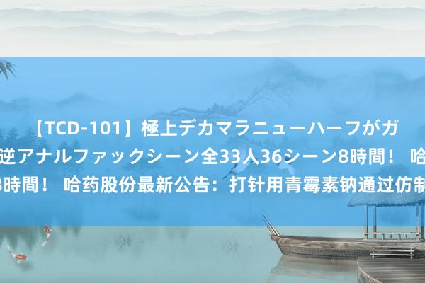 【TCD-101】極上デカマラニューハーフがガン掘り前立腺直撃快感逆アナルファックシーン全33人36シーン8時間！ 哈药股份最新公告：打针用青霉素钠通过仿制药一致性评价