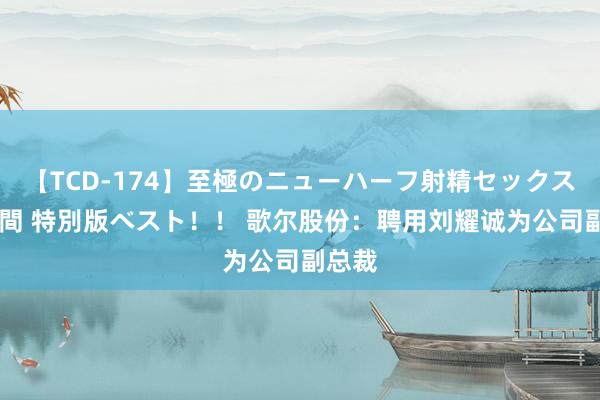 【TCD-174】至極のニューハーフ射精セックス16時間 特別版ベスト！！ 歌尔股份：聘用刘耀诚为公司副总裁