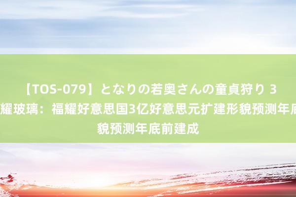 【TOS-079】となりの若奥さんの童貞狩り 3 美月 福耀玻璃：福耀好意思国3亿好意思元扩建形貌预测年底前建成