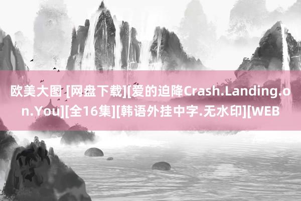 欧美大图 [网盘下载][爱的迫降Crash.Landing.on.You][全16集][韩语外挂中字